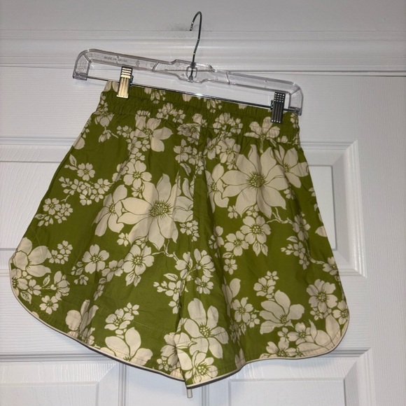 Alemais Leisa Floral Cotton Wide-Leg Shorts UK 4/US 0 NWT - Picture 9 of 11